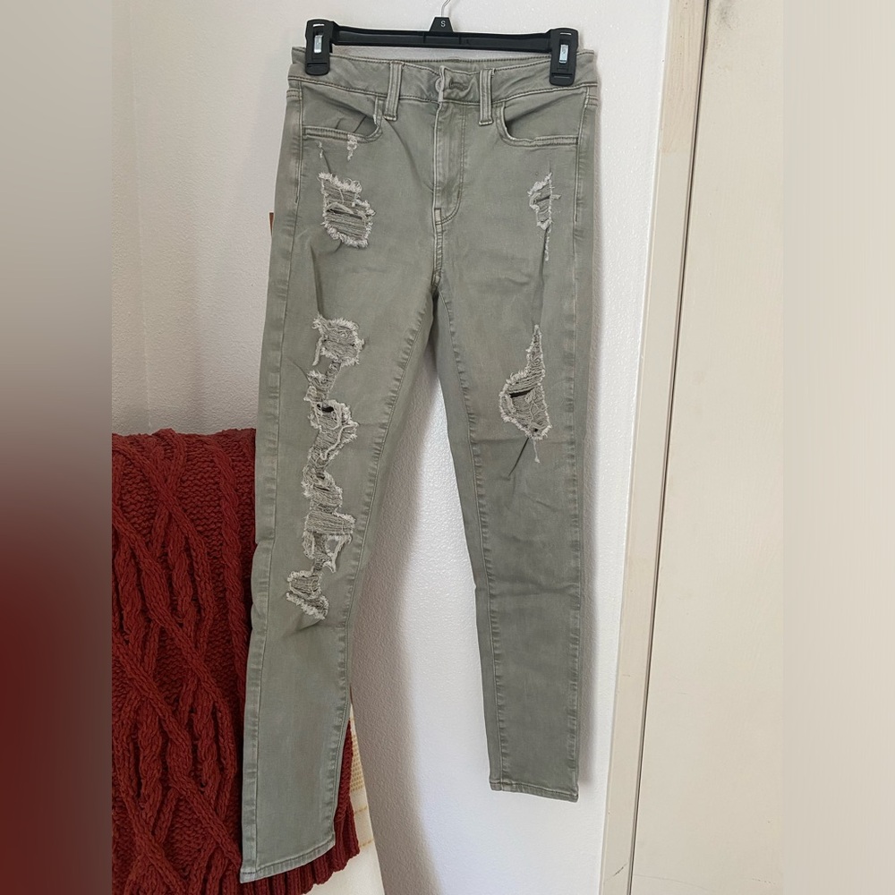 Light green American Eagle jean